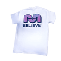 Believe Checker Board Tee