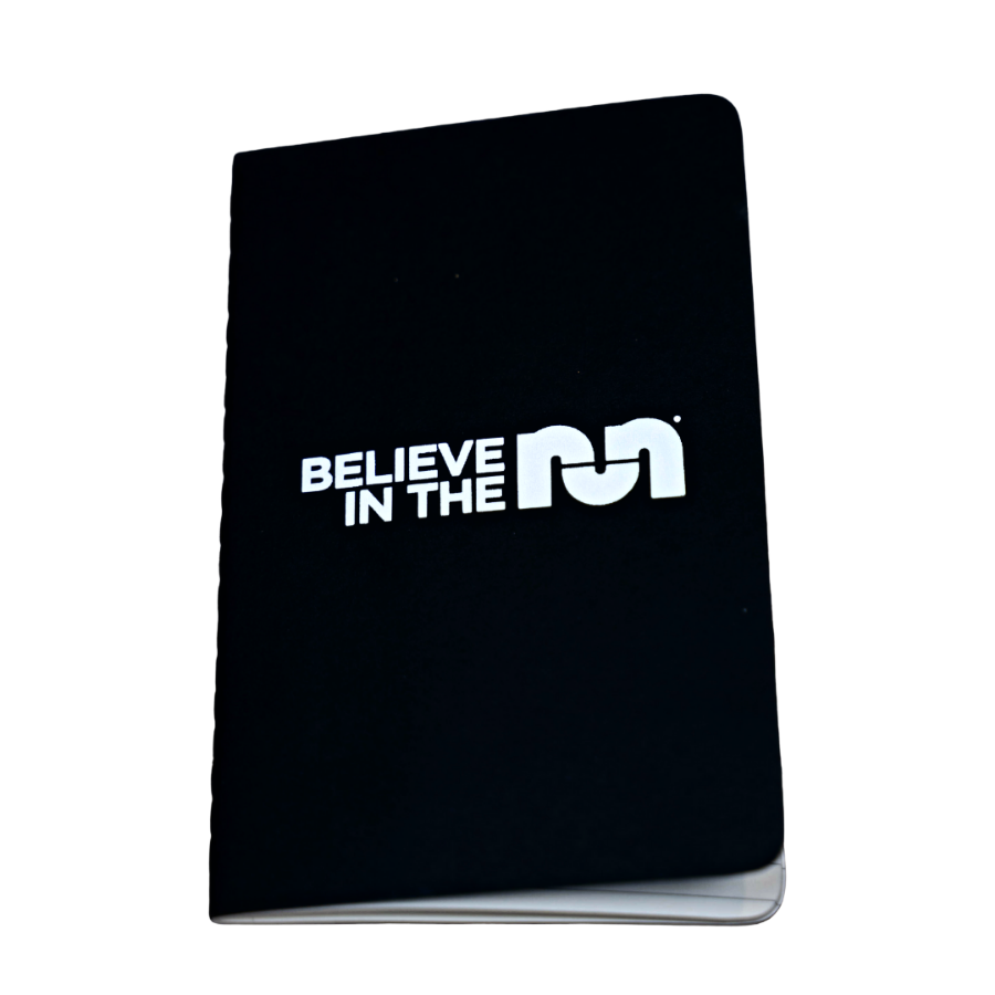 Believe in the Run Moleskin Mini Journal